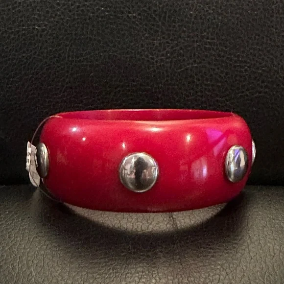 NWT / Free People / Deep Red Bangle / NEW - Picture 10 of 16
